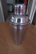 DUŻY TERMOS SREBRNY