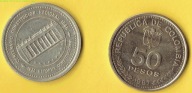 COLUMBIA 50 Pesos 1987 r.