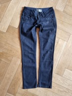 ciemne granatowe jeansy * ZARA