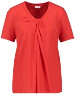 Gerry Weber Czerwona Bluzka / Koszulka – Rozmiar 42 / XL