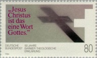 Niemcy 1984 Znaczek 1214 ** protestantyzm teologia
