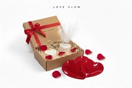 BOX PREZENTOWY NA WALENTYNKI DLA NIEJ ŚWIECE SERCA