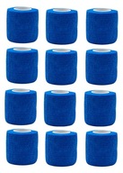 12x TAŚMA DO GETR OCHRANIACZY BANDAŻ TAPE TEJP OWIJKA 5cmx4,5m NIEBIESKA