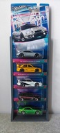 Modułowa ramka na samochody Hot Wheels Matchbox biurko półka ściana szary