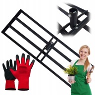 RĘCZNY NIWELATOR TERENU DO TRAWNIKA 90cm LEVELAWN LEVEL RAKE RÓWNIARKA