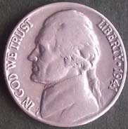 5 centów - 1941 USA - Thomas Jefferson
