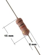 1 kOhm 5% 2W RWW 5 X 15mm 10 szt 2.6.2