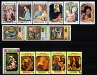 Znaczki pocztowe ( Boże Narodzenie ) ZESTAW / czyste