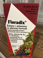 Floradix Żelazo i witaminy w płynnej formule, 500 ml
