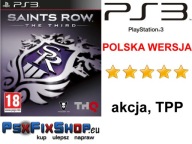 SAINTS ROW THE THIRD PL jak GTA PS3 PLAYSTATION 3 =PsxFixShop= GW!