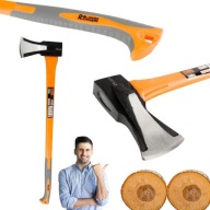 SIEKIERA ROZŁUPUJĄCA DO DREWNA 2000G RICHMANN FIBERGLASS MOCNA STAL KUTA