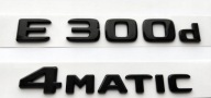 E300d 4Matic Mercedes emblemat