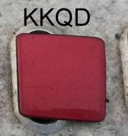 citroen c5 lift 04-08 zaslepka hak/hol w zderzak przedni oslona