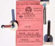 ŚCIERNICA TRZPIENIOWA 20x6 6 Dłu 50 WALCOWA CERAMICZNA 2 Sztuki = 1 Komplet