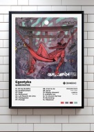 Quebonafide „Egzotyka” Prezent album ozdoba na ścianę | plakat A3