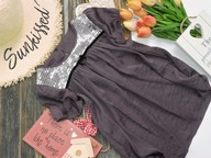 St. Bernard - śliczna sukienka cekin r 98/104