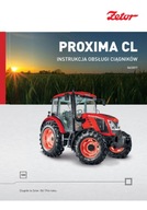 Zetor Proxima CL 100 - instrukcja obsługi ciągnika rolniczego PL (2017)