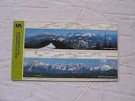 TATRY SCHEMATY SZLAKÓW REGLE TATR WYSOKICH PLAN ZAKOPANEGO