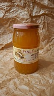 Miód wielokwiatowy z udziałem nektaru LIPY - duży słoik 1,2kg 900 ml