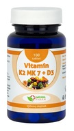 NATURAL PHARM Witamina K2 MK-7 + D3 100 tab. TOP