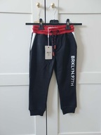 Joggery Dresowe MINOTI 98–104 | 3–4 lata | Czarne | Kieszenie