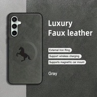 Luksusowe etui magnetyczne do Samsung Galaxy S25 FE model 2025 - motyw KOŃ