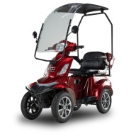 Pojazd inwalidzki, skuter elektryczny z DACHEM SHINO QUADRO GEL dla seniora