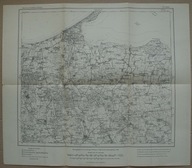 ZIELENOGRADSK CRANZ MAPA 1915 OBWÓD KRÓLEWIECKI