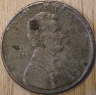 USA - 1 CENT 1994 D LINCOLN - RARYTAS - UNIKAT - GRATKA DLA KOLEKCJONERA