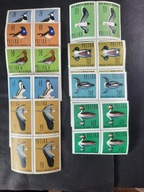 Fi 1342 - 1350 ** - Ptaki Wodne z 1964r - CZWÓRKI