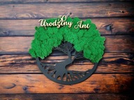 Drzewo z chrobotka, prezent