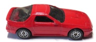 HW Mazda Savanna RX-7 FC3S Czerwona JDM Klasyk Drifting N22 Resorak 1:64