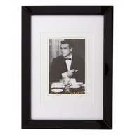 SZKLANA RAMKA CZARNA GLAMOUR DEKORACYJNA OZDOBNA NA JEDNO ZDJĘCIE A4