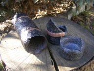 ZESTAW TRZECH SKORUP SZRAPNELI AUSTRO-WĘGRY, CARSKI!