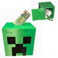 Skarbonka Minecraft Creeper – Prezent dla dziecka + GRATIS