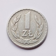 1 zł 1966 rok, PRL, rzadka moneta w ładnym stanie z prywatnej kolekcji