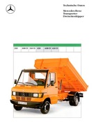 PROSPEKT MERCEDES-BENZ TRANSPORTER DREISEITENKIPPER 410/408 D/410 D