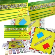 GRA PLANSZOWA EUROBIZNES MONOPOL – LEAN TOYS GRA PLANSZOWA LABO 06294