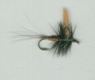 Sucha muszka BLACK GNAT FEMALE - haczyk #12, 14