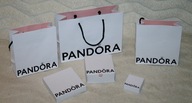 MEGA ZESTAW DO PAKOWANIA PREZENTU PANDORA PUDEŁKO PREZENTOWE TOREBKA 6 SZT.