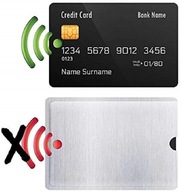 5 x ETUI ANTYKRADZIEŻOWE RFID NA KARTY ZBLIŻENIOWE