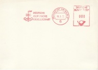 Monachium 1972 - frankatura mechaniczna Niemieckiego Komitetu Olimpijskiego