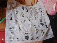 Chusta cienka we wzory