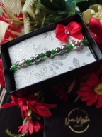 Bransoletka Serce Hematyt Walentynki Dzień Kobiet Prezent