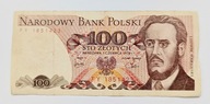 100 ZŁOTYCH 1979 seria FY 185...