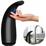 Bezdotykowy dozownik do mydła Ruhhy – 300 ml, czarny – higieniczny, stylowy