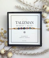 Bransoletka z kamieni naturalnych talizman wiedzy i nauki