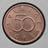 *SZWECJA [0464]*50 Ore 2003 (SVERIGE) Karol XVI Gustaw, Korona szwedzka