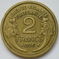 Francja 2 franki 1936