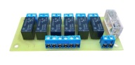 Moduł 6x przekaźnik 24V 2A - zmiana polaryzacji - opryskiwacz